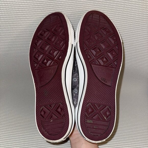 Converse All Star Chuck Taylor Smokey Marble Gray Casual Shoes Men’s Size 10 - Picture 7 of 8